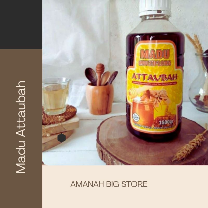 Madu MultiFlora Attaubah 1500gr