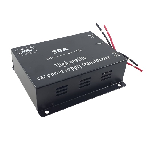 Step Down 30 Ampere JDW Input DC 24V Output 12V Car Power Supply 30a 24 Volt 12 Volt Transformer Converter