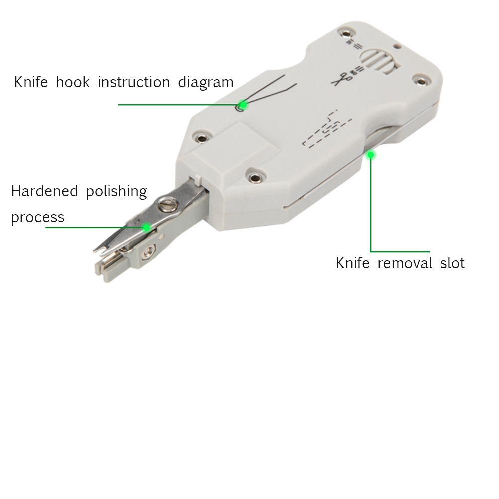 Populer Alat Pelubang Pendek Tahan Lama Modul RJ45 Tang Crimping Multifungsi