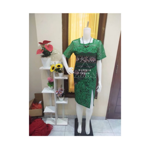 BAJU BROKAT TENUN JEPARA, BAJU BROKAT FASHION TENUN TROSO JEPARA, BAJU CASUAL BROKAT TENUN ETNIK, DR