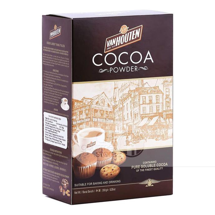 

BAHAN KUE COKLAT BUBUK COCOA VAN HOUTEN VANHOUTEN 180GR PERISA MAKANAN & MINUMAN