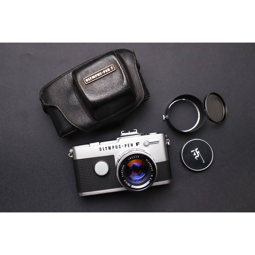 Kamera Analog Half Frame Olympus Pen FT Mulus Sekali  Lensa 50 f1.4