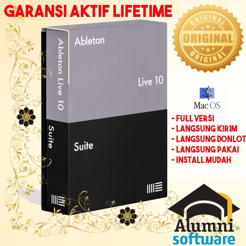 [FULL VERSION] Ableton Live 10 Mac Music Software - GARANSI AKTIVASI