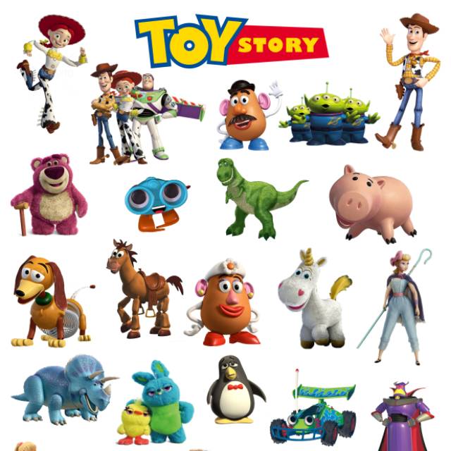 26pcs Sticker Aesthetic Tumblr Toy Story