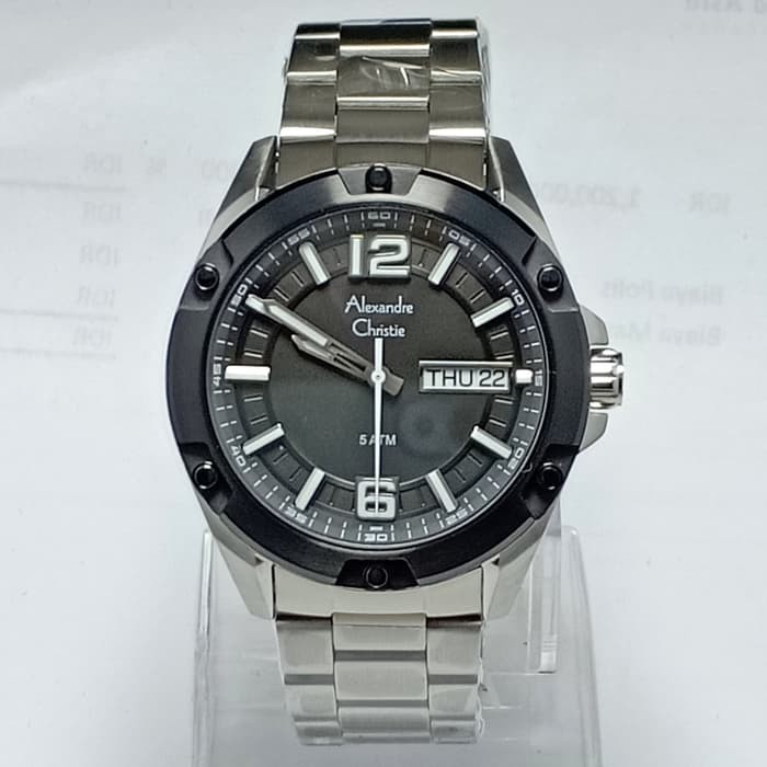 jam tangan pria merk Alexandre Christie AC 6512 | HAWAII
