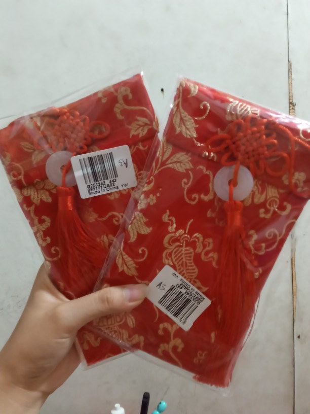 Angpao Kain Teapai Tepai Tunangan Angpao Susu  Kakek Nenek Orang Tua Sangjit Imlek Red Envelope