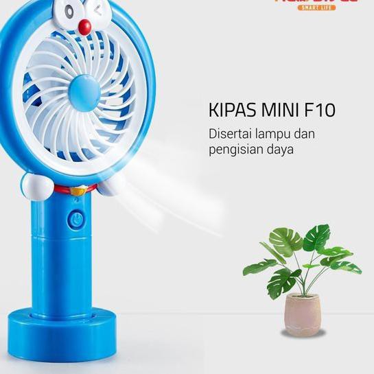 [NEW] Kipas Angin Mini Genggam Karakter / Mini Fan Portable With LED Light