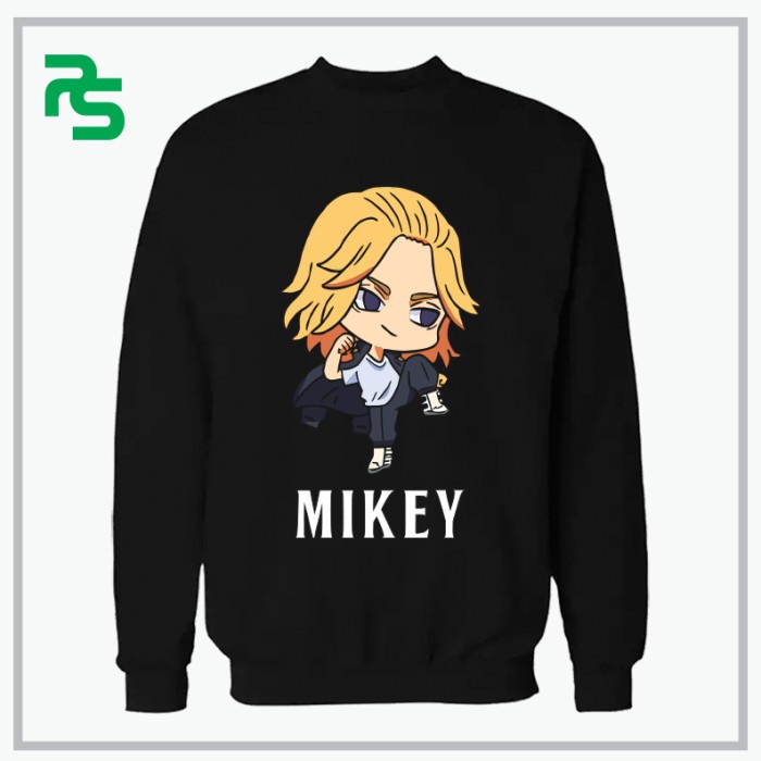 Sweater Basic Jaket Tokyo Revengers Mikey Chibi