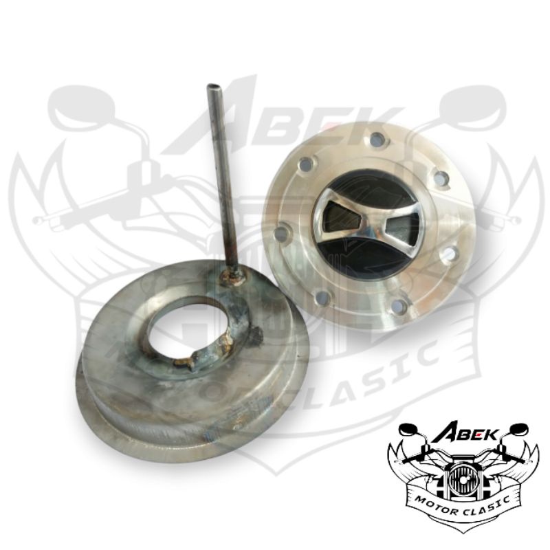 Tutup Tangki Ninja Cnc Silver Set Bibir Sumur Tangki Ninja Cb Gl Mp Tiger