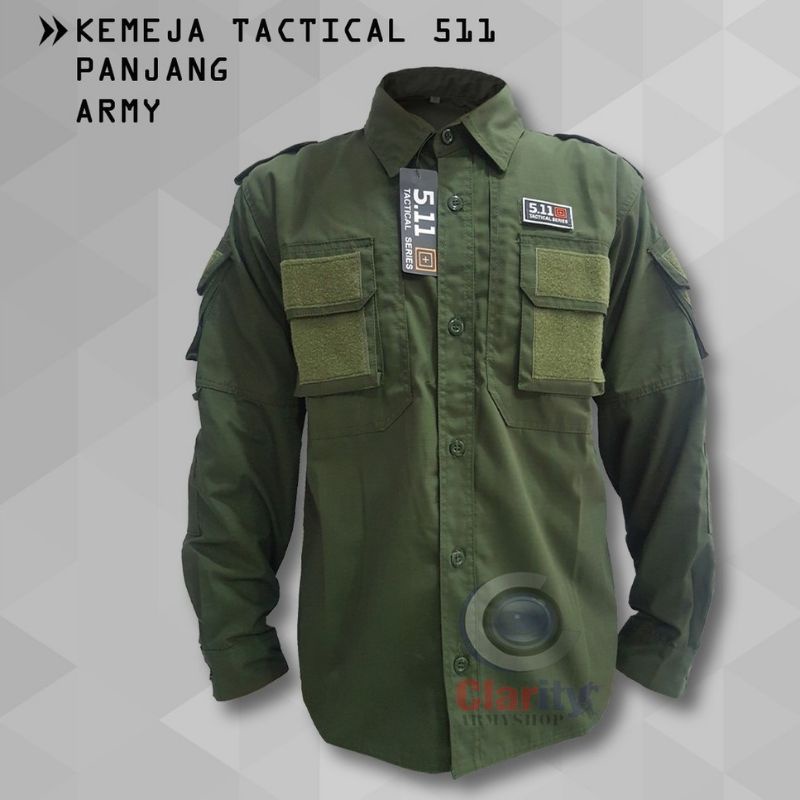 Kemeja tactical 511 lapangan kerja outdor