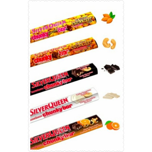 

Cokelat SilverQueen Chunky Bar Cashew 92gr
