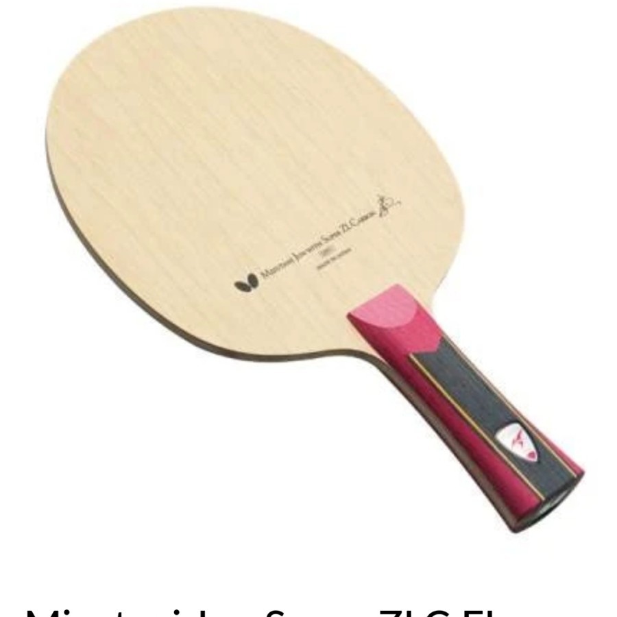 BET BAT KAYU PINGPONG TENIS MEJA BUTTERFLY JUN MIZUTANI SUPER ZLC ORI