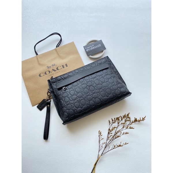 coach clutch for men