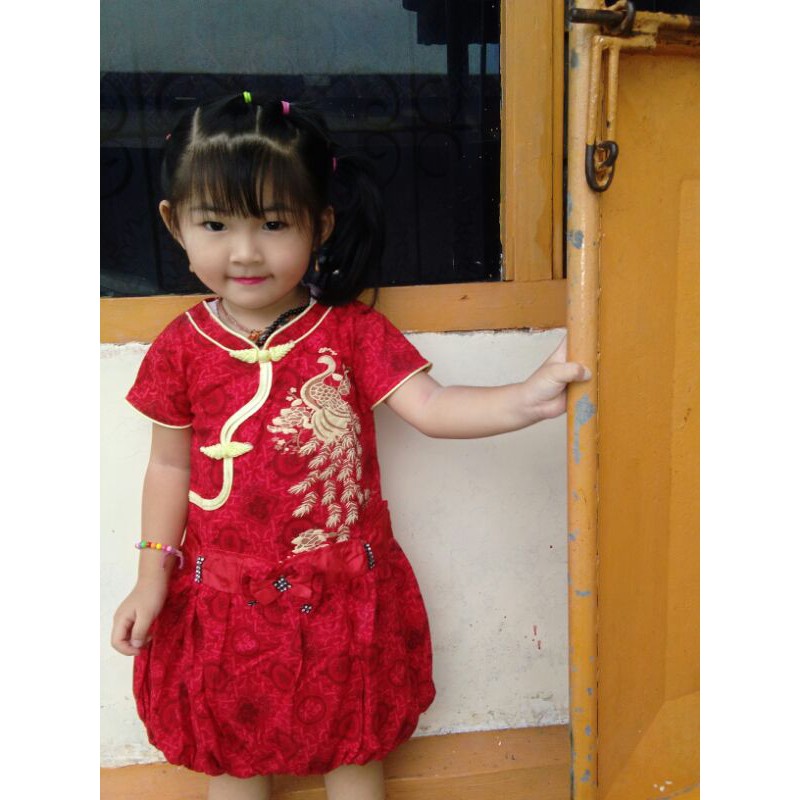 preloved cheongsam anak