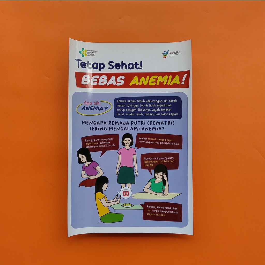Terbaru  Poster Anemia Remaja : Remaja Sehat Bebas Anemia