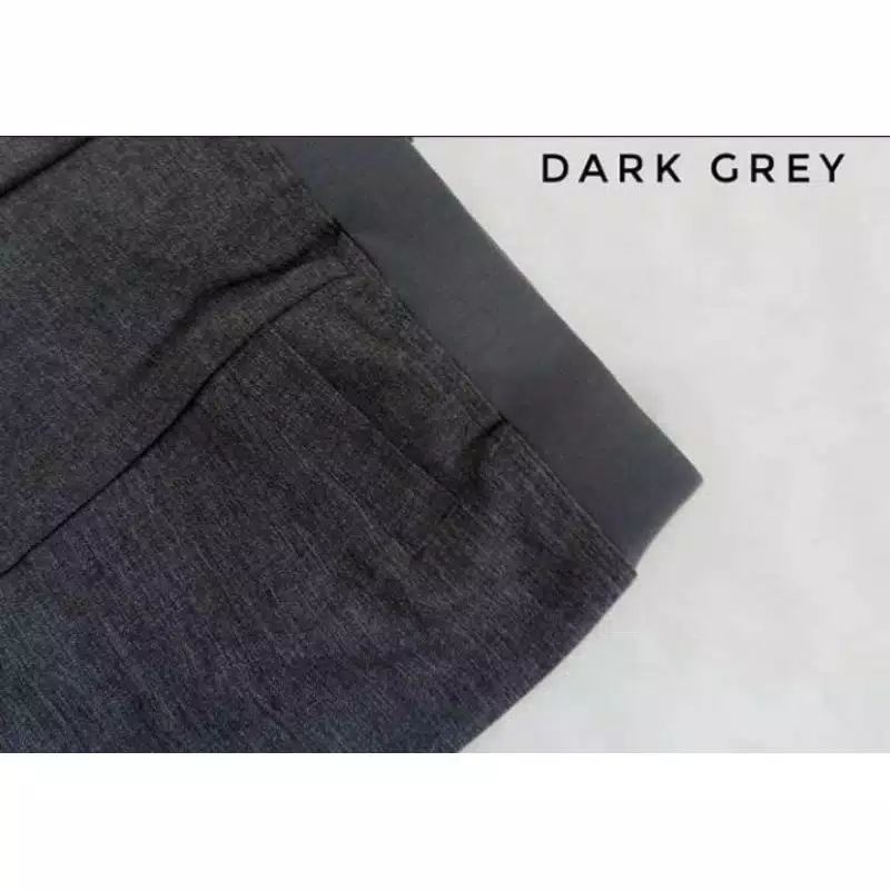 BAWAHAN WANITA WORK PANT CELANA KANTOR-Drack grey