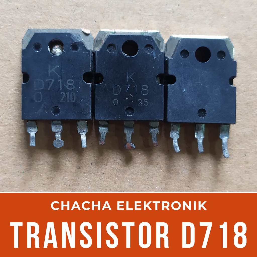 TRANSISTOR D718 D 718 2SD718 TO3P NPN 8A 120V
