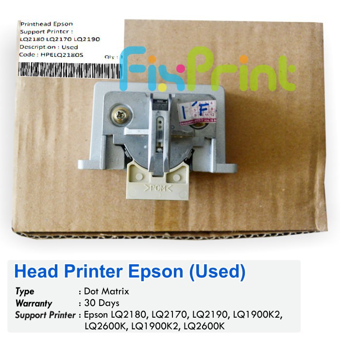 Head Printer Epson Cabutan LQ 2180 LQ 2170 LQ 2190 LQ 1900K2 Murah