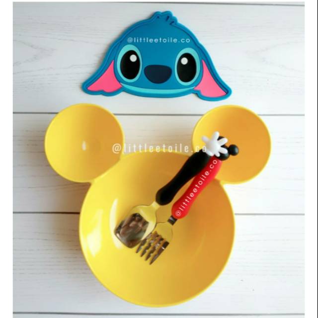 Mickey Bowl Mangkok Melamine Tebal Piring Disney Best Seller