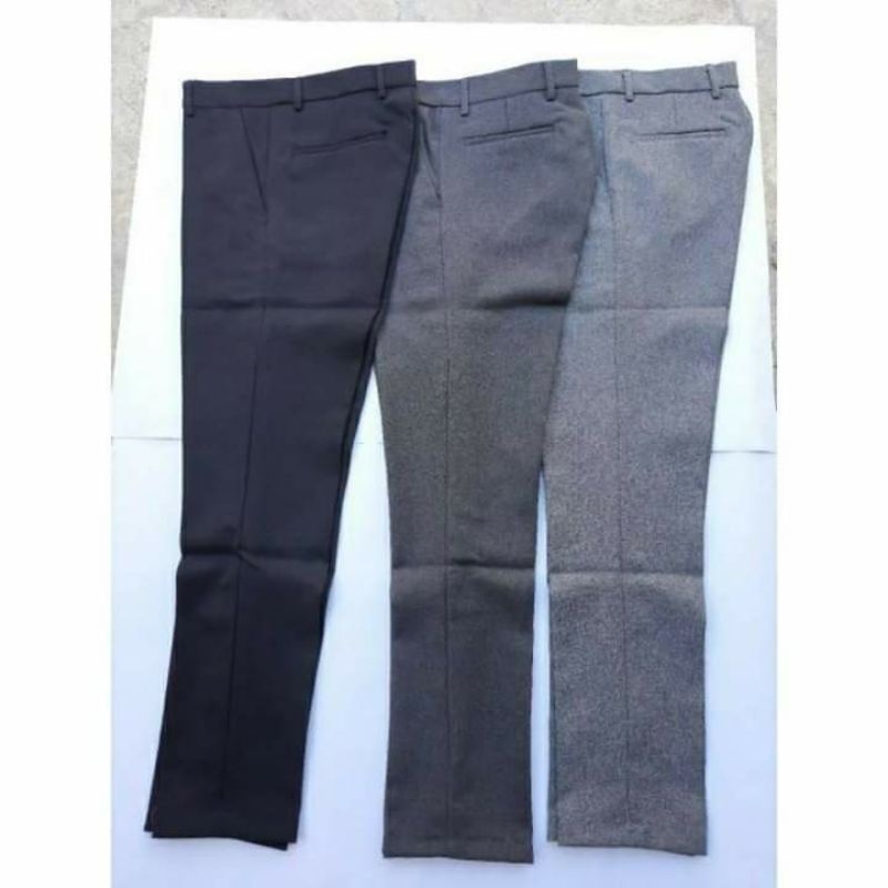 Celana kantor slimfit pria  size 28 sampai 38