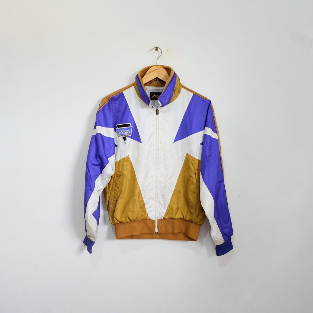 THRIFTSHOP PRELOVED WINDBREAKER ASICS SECOND VINTAGE
