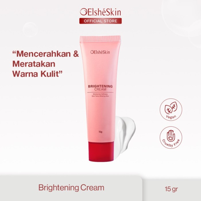 Elsheskin Brightening Cream 15 gr - BPOM