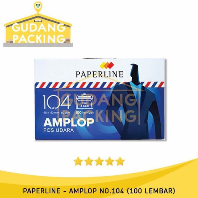 

Silahkan Order] Paperline Amplop Putih Polos 104 Pps 80 Gsm Isi 100 Pc
