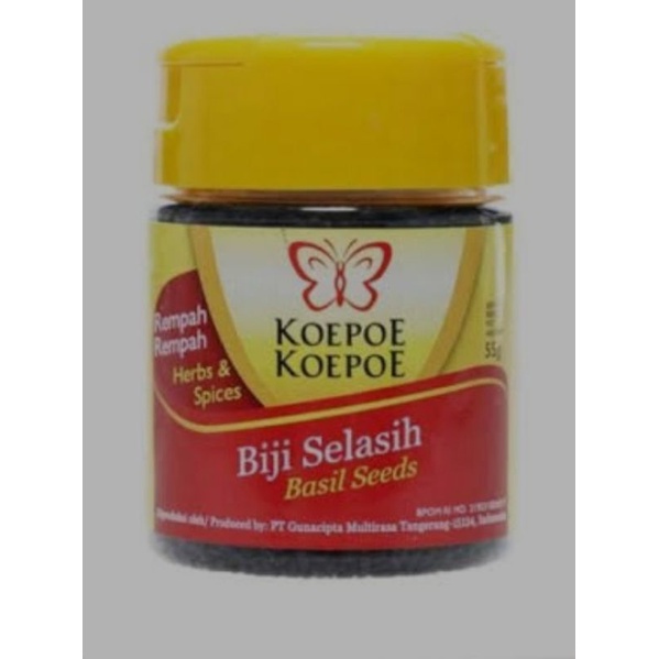 

Koepoe Koepoe Biji Selasih Isi 50 Gr