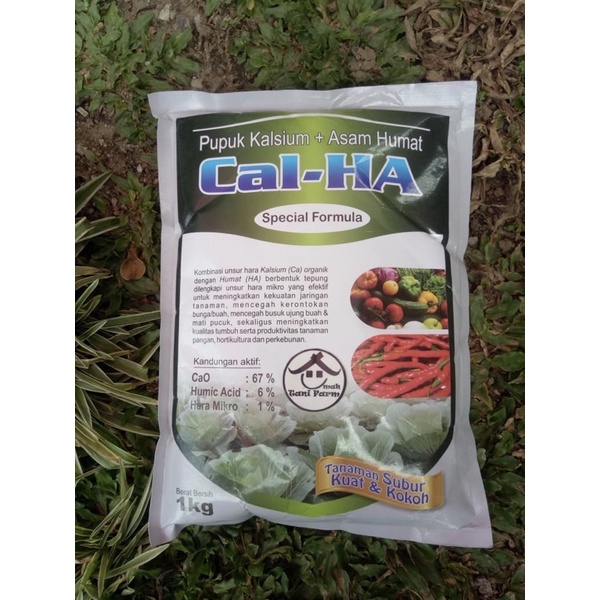 Pupuk CAL-HA (Pupuk Calsium + Asam Humat) 1 Kg