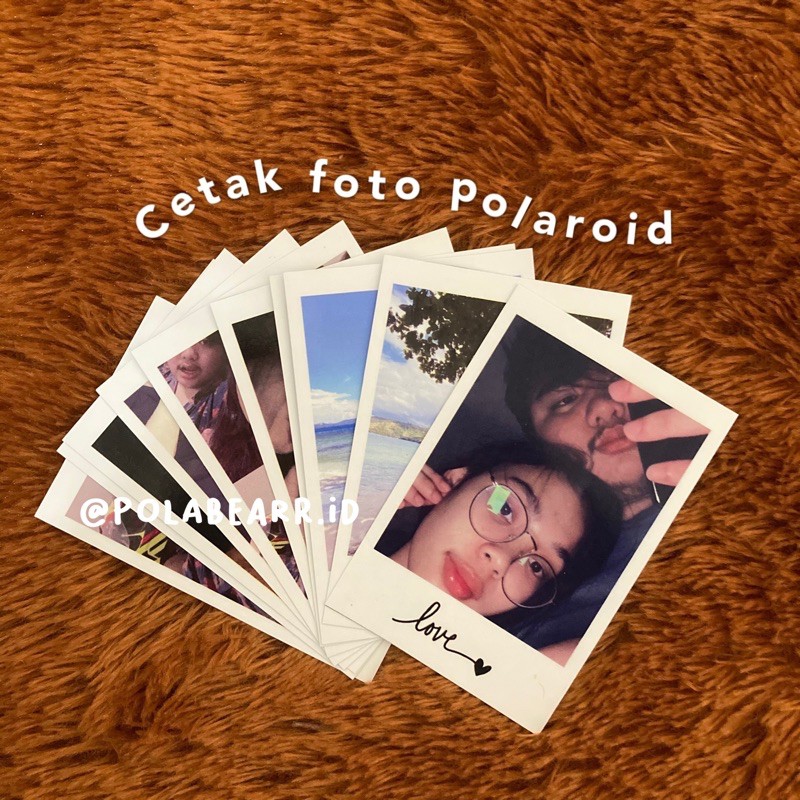 CETAK FOTO ALA POLAROID | Polaroid Custom | Foto Polaroid