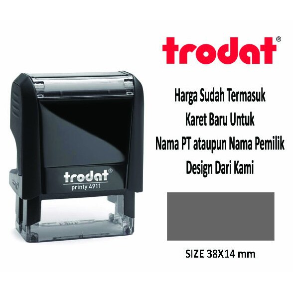 

stempel trodat kotak