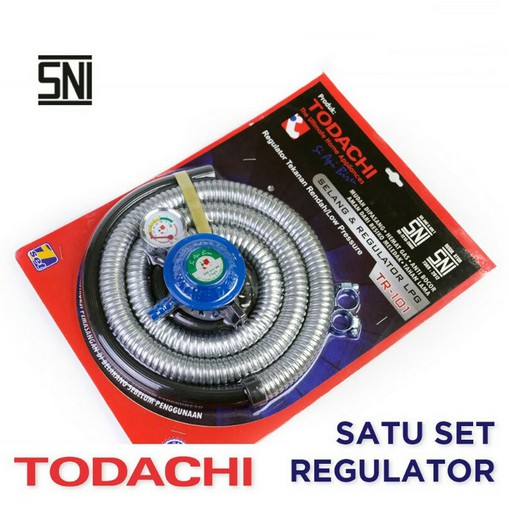 Kepala regulator + Selang Todachi