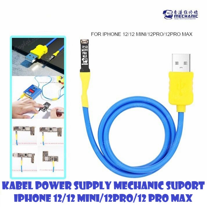 KABEL POWER SUPPLY BUAT IBOOT BOX MECHANIC FOR IP 12/12MINI/12PRO/12PRO MAX ORI
