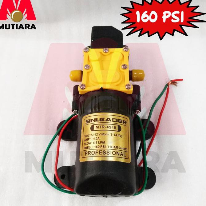 Ready Stock] Dinamo Pompa Dc Sinleader 160 Psi Colok Colok