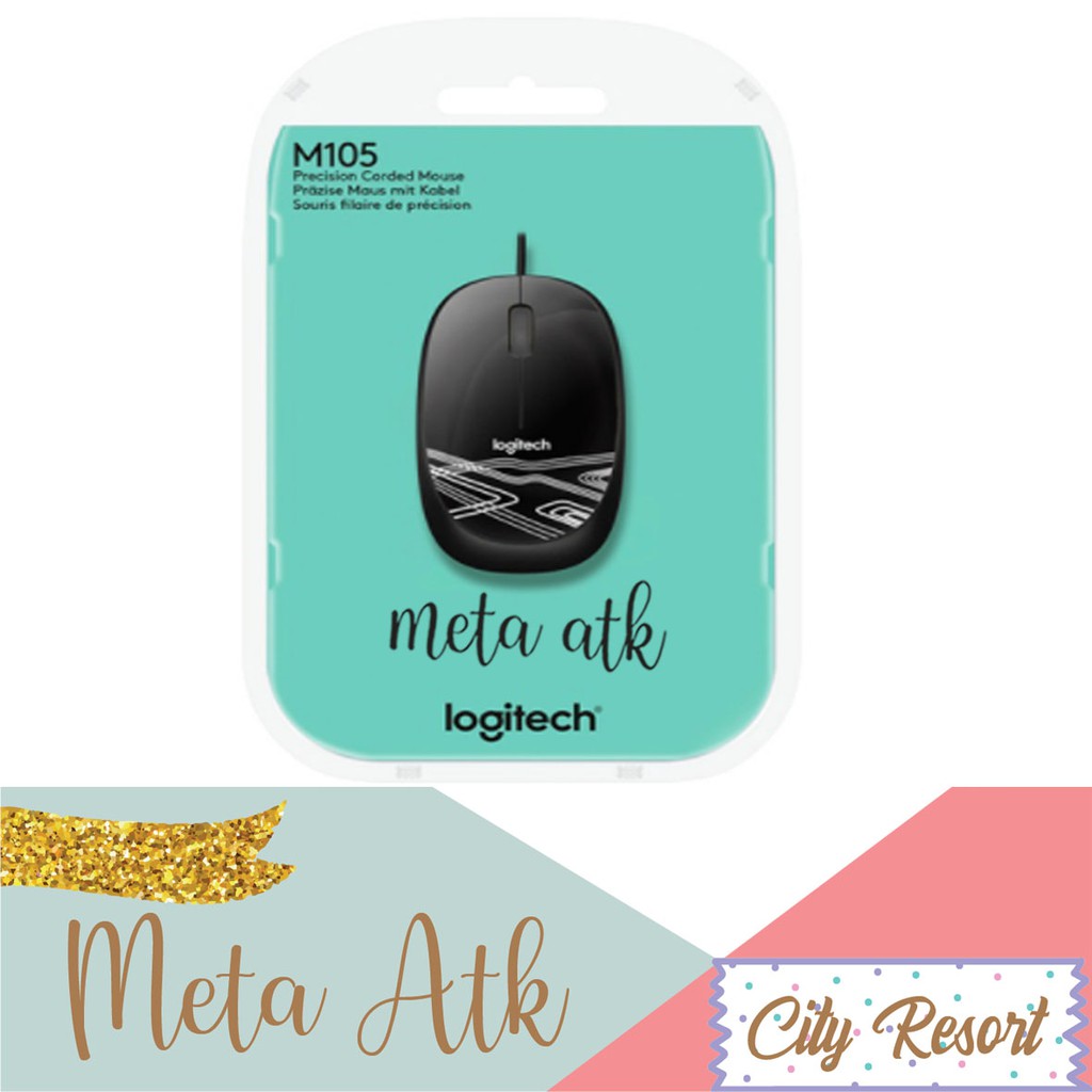 Logitech Mouse M105 USB / Mouse Kabel M 105 Original