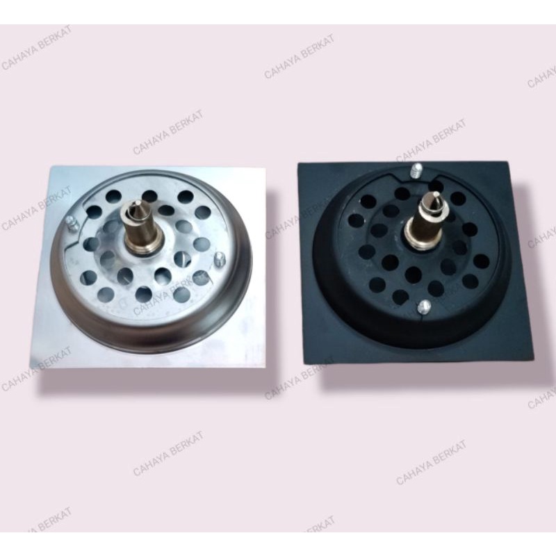 floor drain / Saringan got injak stainless / black hitam anti karat tebal promo