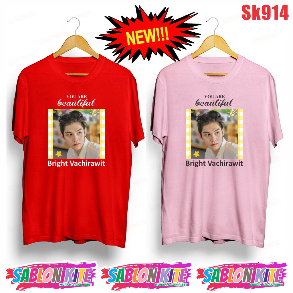 MURAH!!! KAOS BRIGHT THAI sk914 UNISEX