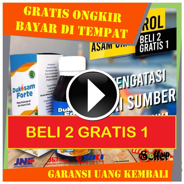 

Dukosam Forte Promo Beli 2 Gratis 1 - Herbal Obat Asam Urat Kolesterol