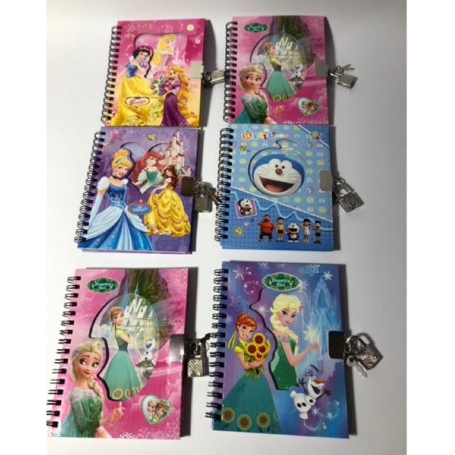  Buku  Diary  Kunci  Karakter uk 11 x 14 5 cm Shopee Indonesia