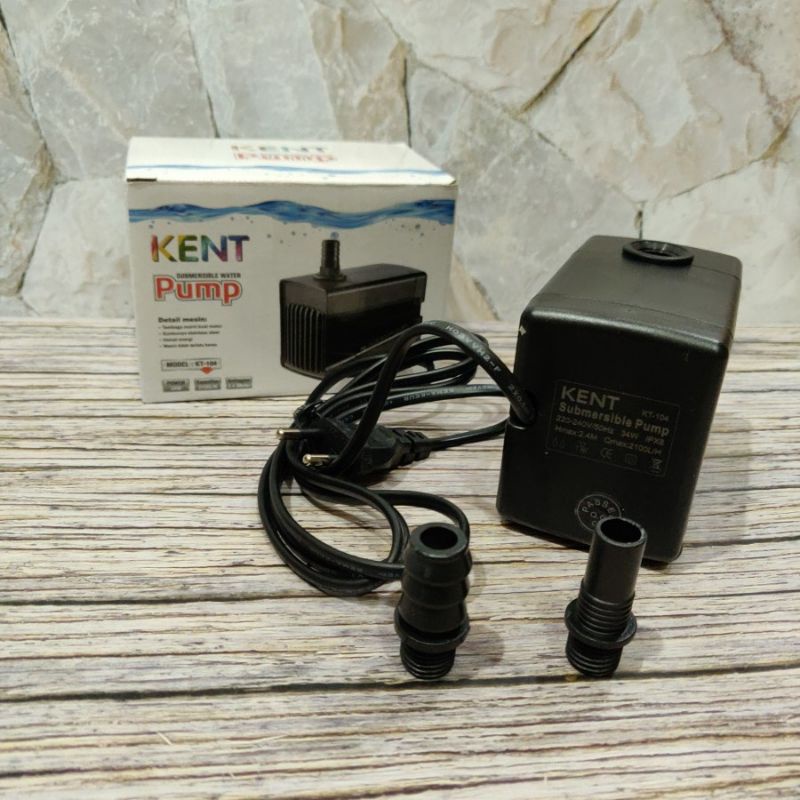 KENT KT-104 / KENT KT 104 / WATER PUMP AQUARIUM / POMPA CELUP KENT