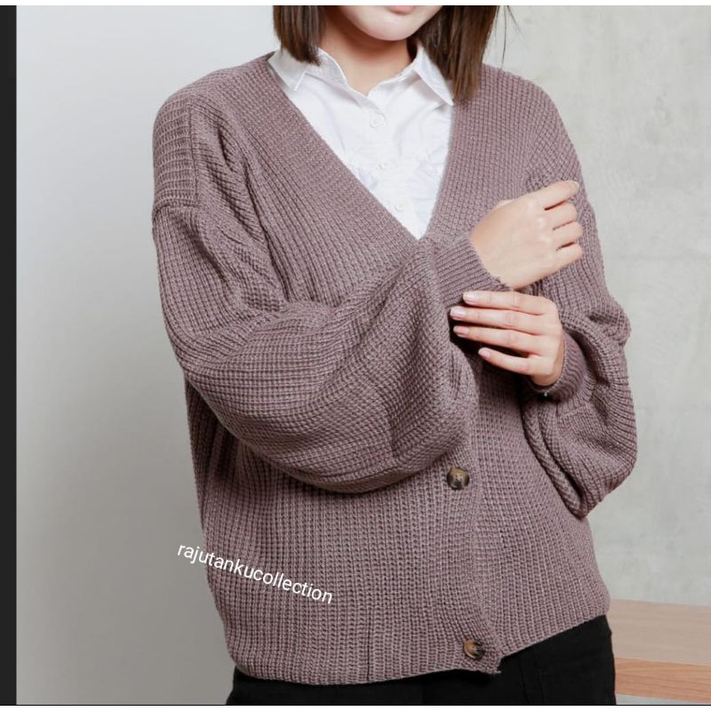 CARDIGAN RAJUT VIRNNA 7GG RAJUTANKU COLLECTION