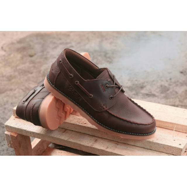 Sepatu pria kulit BRADLEYS ZAPATO Dark brown