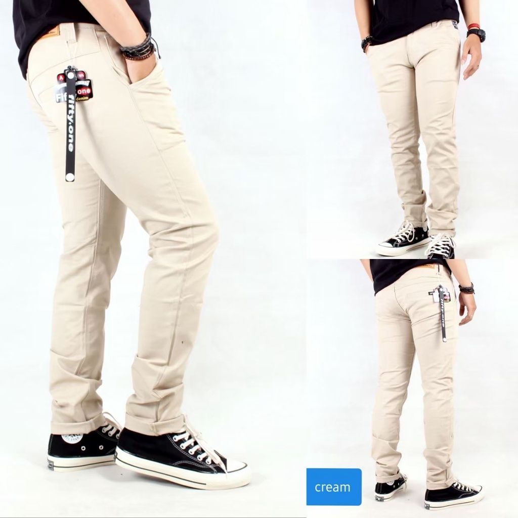 Celana Bahan Formal Pria Slimfit