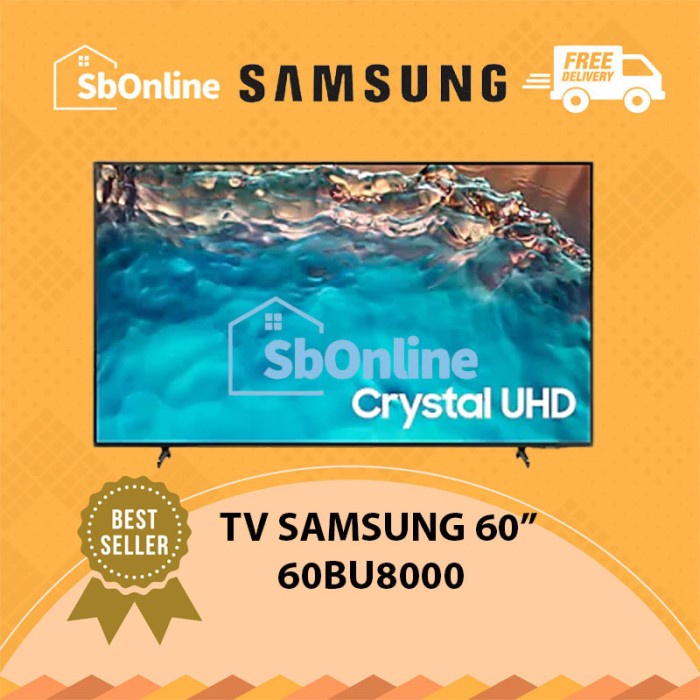 SAMSUNG 60&quot; Crystal UHD BU8000 TELEVISI