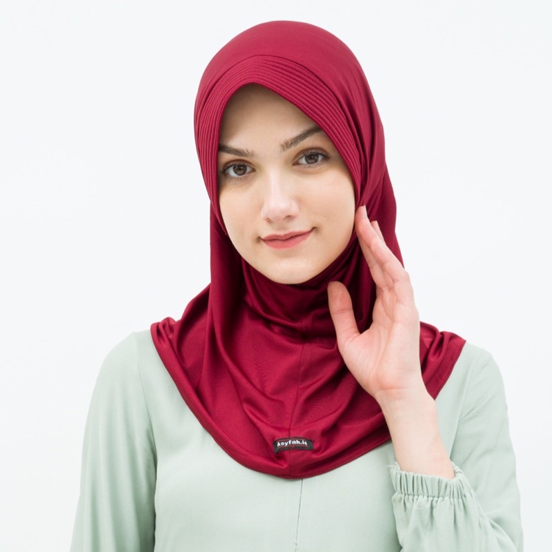 BERGO SPORT / JILBAB OLAHRAGA / HIJAB SPORT / HIJAB VOLLY KERUDUNG OLAHRAGA