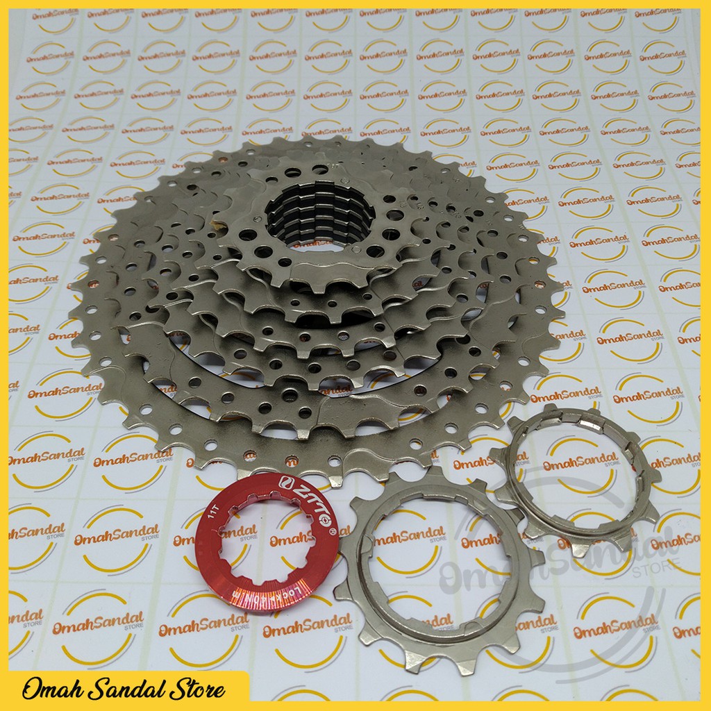 SPROCKET GEAR BELAKANG SEPEDA 9 SPEED ZTTO CASSETE