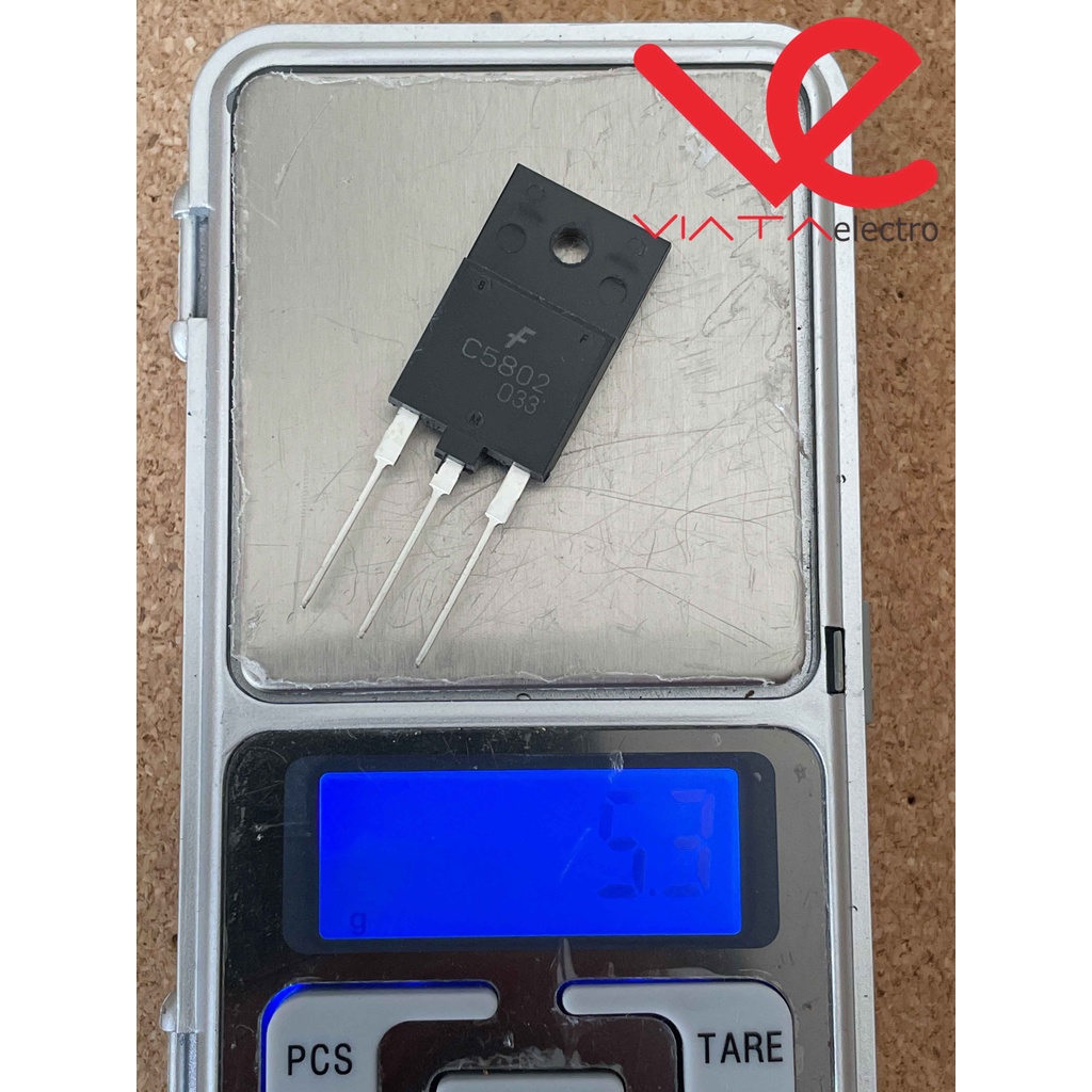 C5802 ASLI ORIGINAL TRANSISTOR C 5802 ORI FAIRCHILD 2SC5802