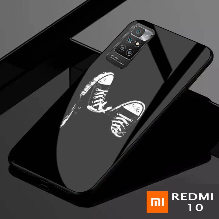 Softcase Glass Kaca Xiaomi Redmi 10 - K05 - Casing Hp Redmi 10 - Case Hp Redmi 10 - Sofcase Hp Redmi