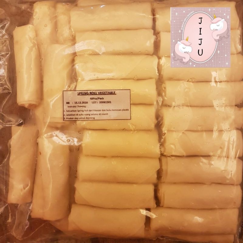 

DIMSUM SKS Spring Roll Vegetable isi 48 pcs
