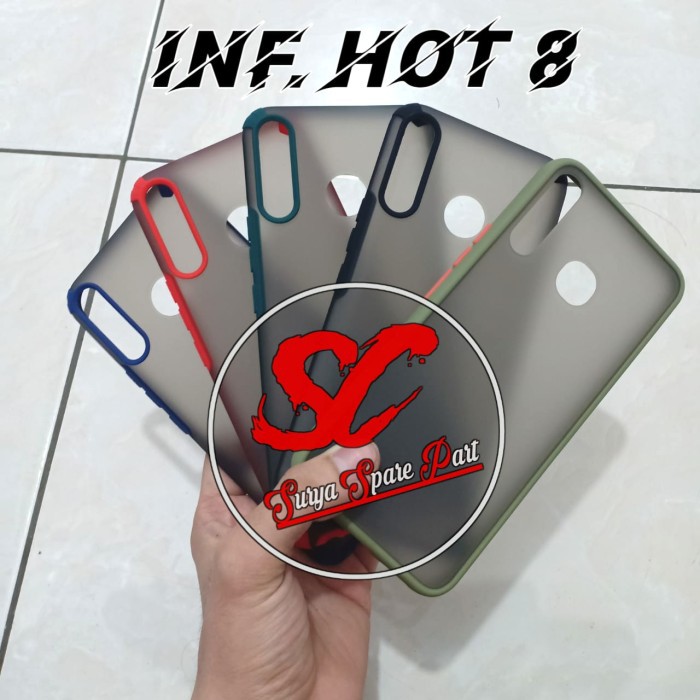 Case Infinix Hot 8 - Slim Case Fuze Dove Infinix Hot 8 - SC